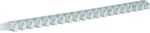 VK flex 10 comb duct, 250 mm long, self-adhesive, gray